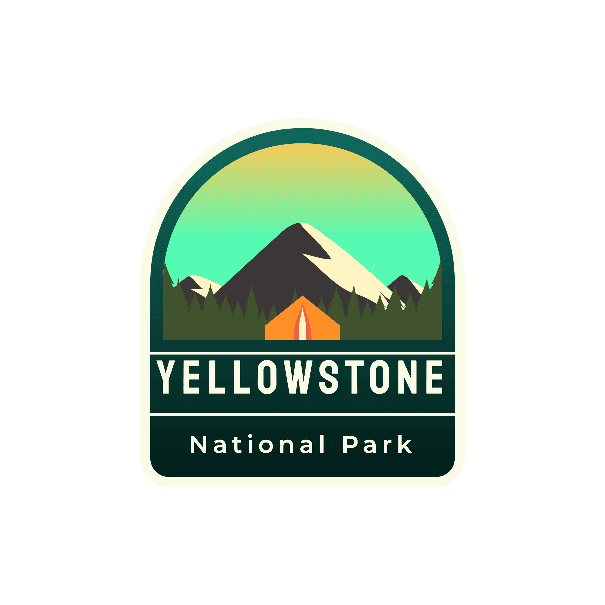 Yellowstone National Park's Logo