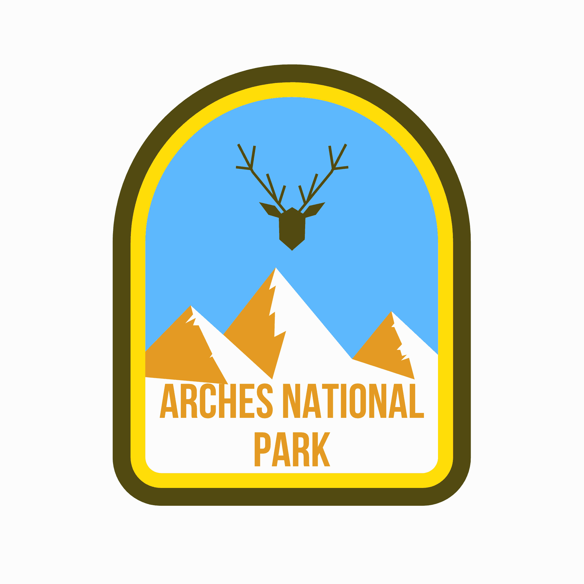 Arches National Park's Logo